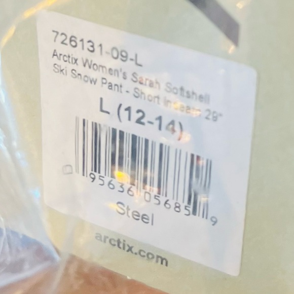 Arctix Women's Sarah Bonded Fleece lined Softshell Pants Size Large(12-14). - Picture 7 of 7